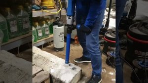 Тест корейской алмазной дрели с микроударом ES DC1006