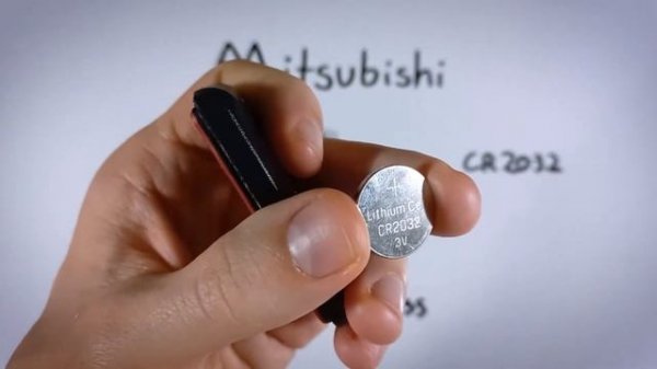 Mitsubishi Eclipse Cross Key Fob Battery Replacement (2018 - 2022)