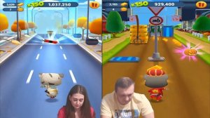 Особый забег в игре Том бег за золотом! Мумия Том против короля Тома от Каталекс!