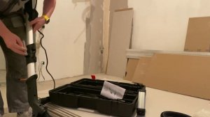 Машина для шлифовки стен и потолка жираф !   4K