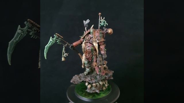 Warhammer 40'000 Large Scale Plaguemarine of the Death Guard Brotherhood of Decay смотреть онлайн