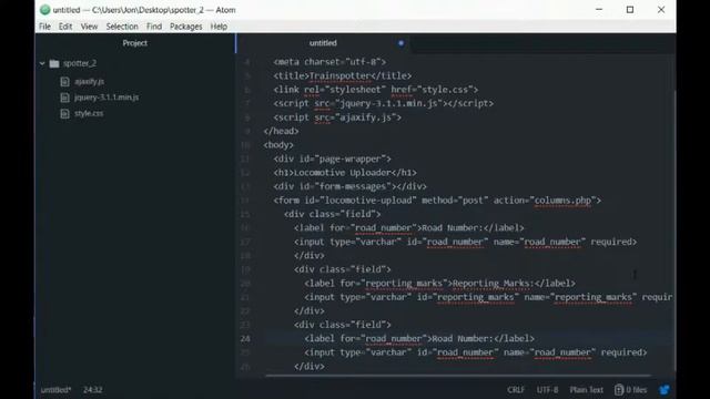 MAMP/Atom/HTML/PHP Review and Tutorial, Part 5 смотреть онлайн