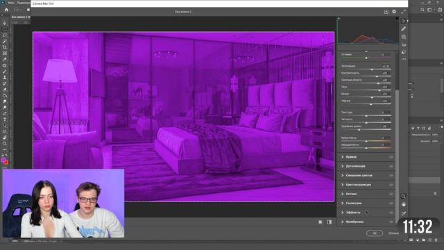 УЧУ ДЕВУШКУ ДЕЛАТЬ ПРЕВЬЮ В ФОТОШОПЕ смотреть онлайн