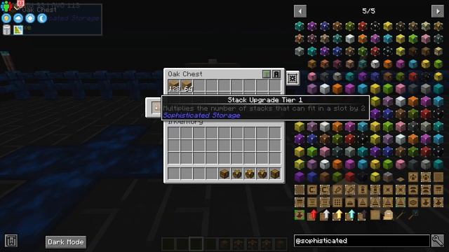 Minecraft - All The Mods 8 - How to Make and Use Sophisticated Chests and Upgrades смотреть онлайн