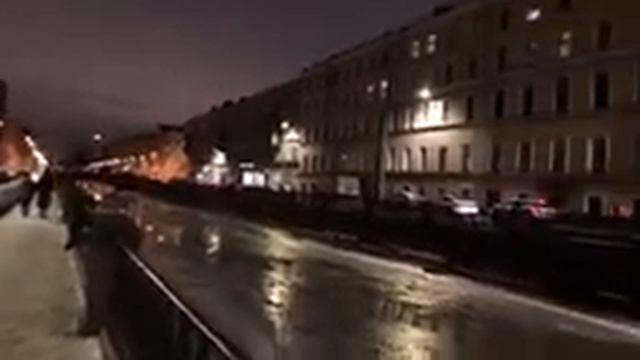 Новогодний Петербург Никольские ряды Семимостье 18.12 Чао 2021 Seven bridges New Year's Petersburg смотреть онлайн