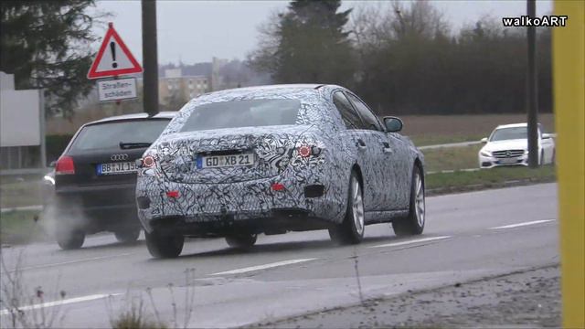 Mercedes Erlkönig S-Class S-Klasse 2020 W223 prototype 4K SPY VIDEO смотреть онлайн