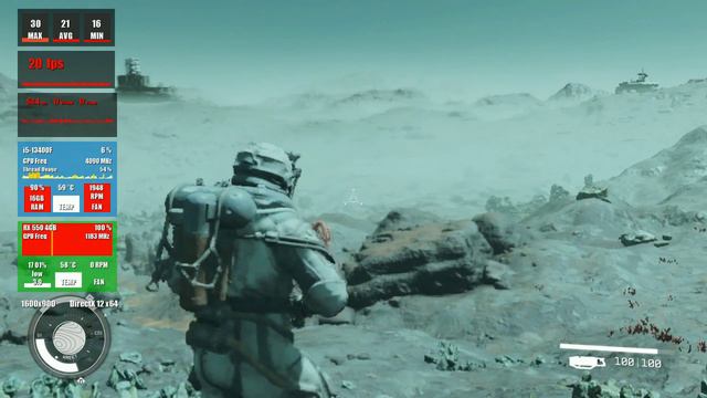 Starfield RX 550 4GB (1080p,900p,720p FSR) смотреть онлайн