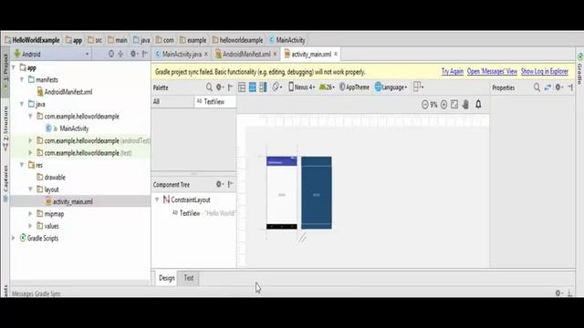 Video #2:Android Tutorial - How To Develop Android Apps Hello World Example #2 смотреть онлайн