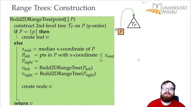 Orthogonal Range Queries: Range Trees and Kd-Trees (4/6) | Computational Geometry - Lecture 05 смотреть онлайн