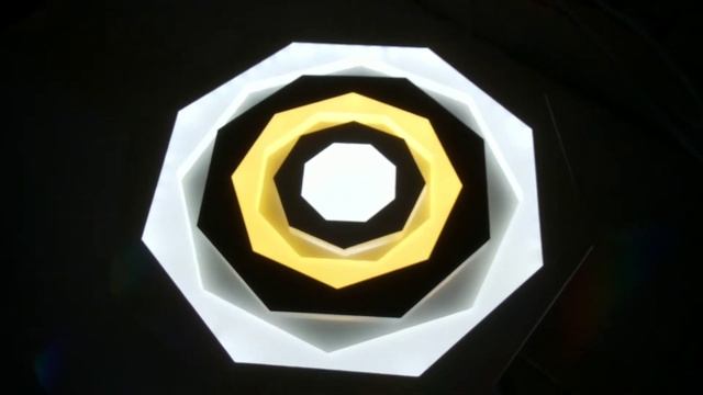 Потолочно-Настенный светодиодный светильник многогранник!!! смотреть онлайн