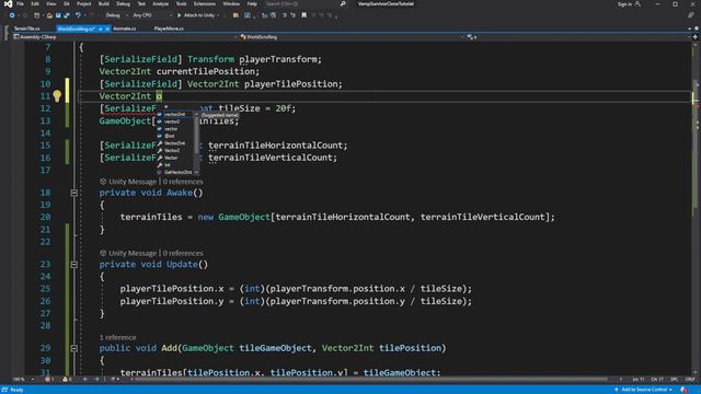 Vampire Survivors in Unity Tutorial Episode 2 Infinitely Scrolling level смотреть онлайн