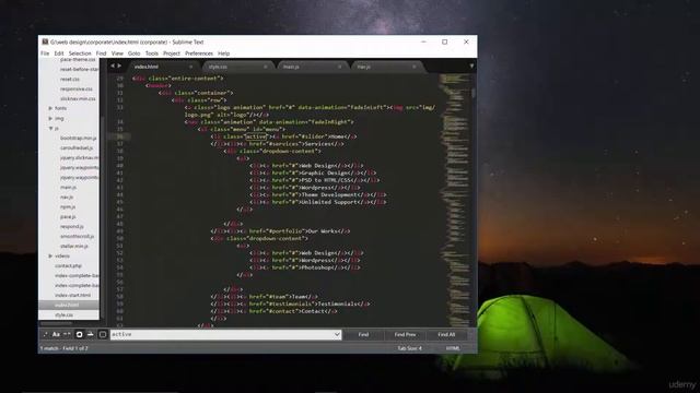 053 highlighting active section menu item on scrolling смотреть онлайн