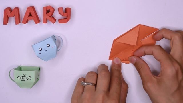 How to Make Origami Coffee Cup | Paper Cup смотреть онлайн
