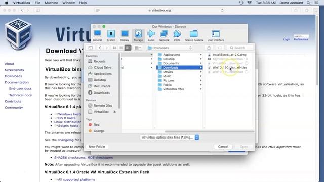 Run Windows apps on a Mac using VirtualBox смотреть онлайн