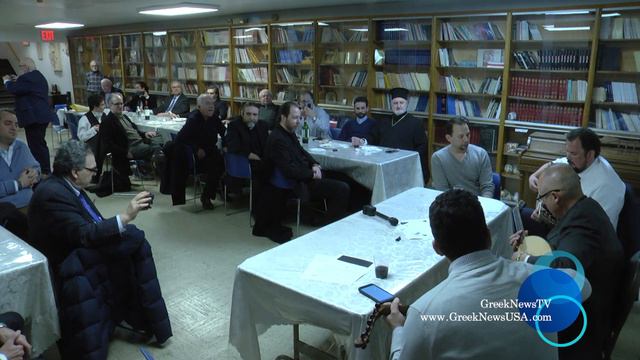 Vasilopita and Reception with the DAD Cantors with H.E. Archbishop Elpidophoros смотреть онлайн