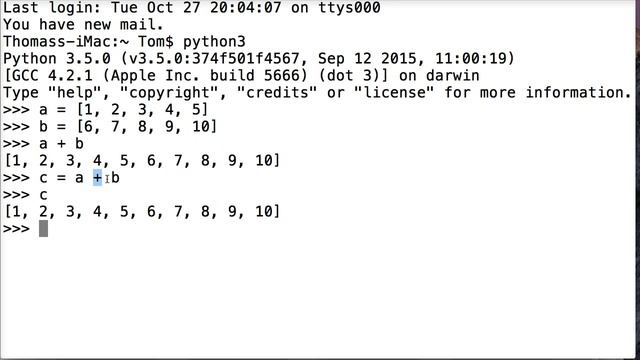 Concatenating and Repeating List смотреть онлайн