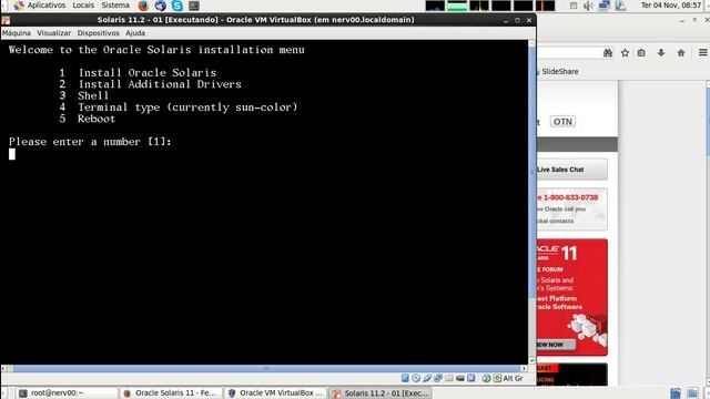 Solaris 11.2 - Instalação смотреть онлайн
