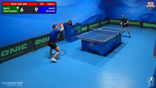 08:45 Serhii Cherniavskyi 3 - 2 Andrii Shamrai West 2 WIN CUP 12.05.2023 | TABLE TENNIS WINCUP смотреть онлайн
