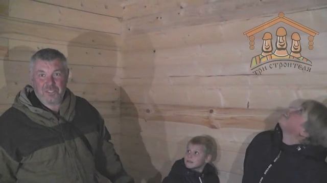 Видео отзыв о строительстве дома из профилированного бруса компанией "Три Строителя" смотреть онлайн