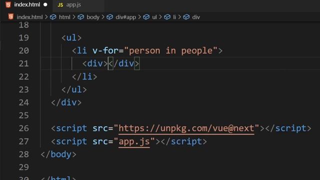 Vue Js web Development 2021 Tutorials part- 25 ( List Rendering ) смотреть онлайн