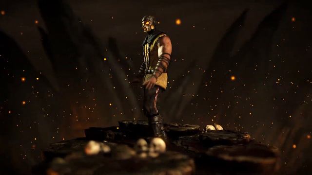 Mortal Kombat XL PC gameplay Scorpion Skin mods Costume Kombat Room смотреть онлайн
