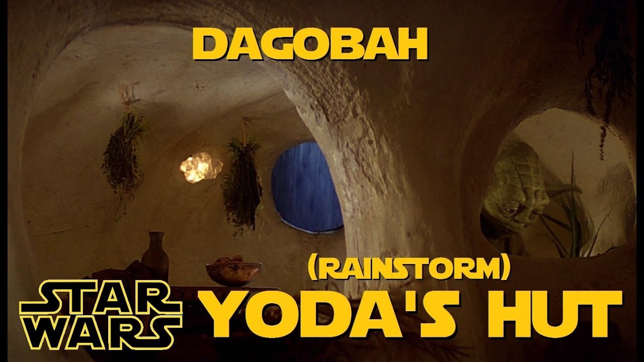 Dagobah - Yodas Hut (Rainstorm) (Star Wars Background Ambience) смотреть онлайн