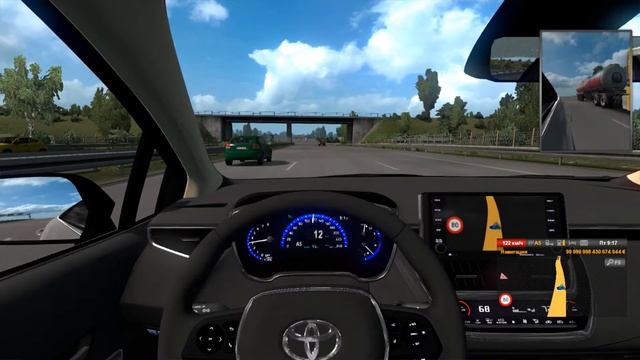 TOYTA COROLLA 2020.EURO TRUCK SIMULATOR 2. смотреть онлайн