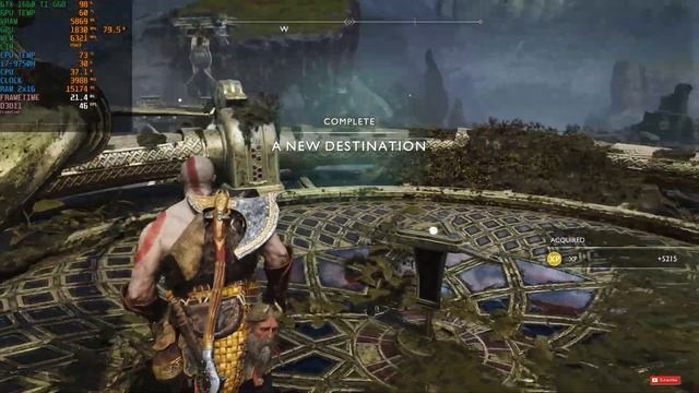 God of War High Settings FSR 1440p | GTX 1660 Ti Laptop смотреть онлайн