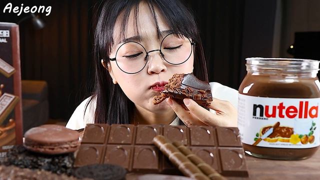 달달한 초콜릿 디저트🍫 CHOCOLATE DESSERTS MUKBANG | ASMR EATING SOUNDS