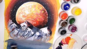 Рисования для начинающих /рисуем гуашью