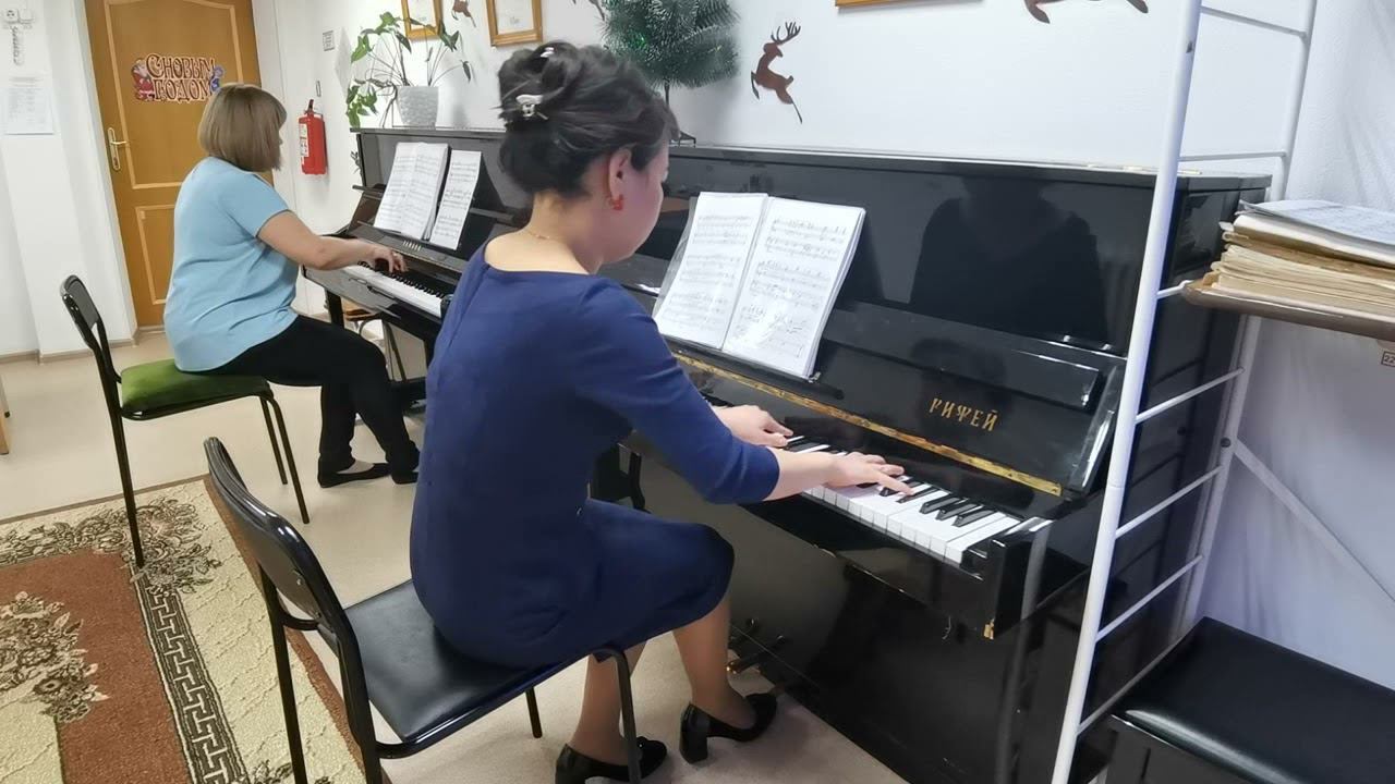 Баязитова Р.Н. и Булавина М.С. с.Толька Adios Nonino смотреть онлайн
