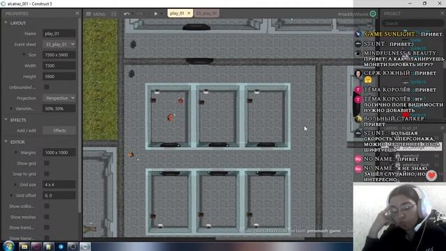 Разработка игры Алькатрас №7 #gamedev