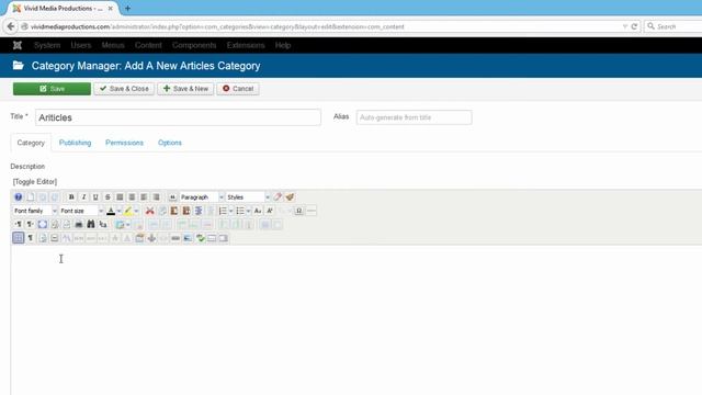 How to Work with Category Manager in Joomla 3 смотреть онлайн