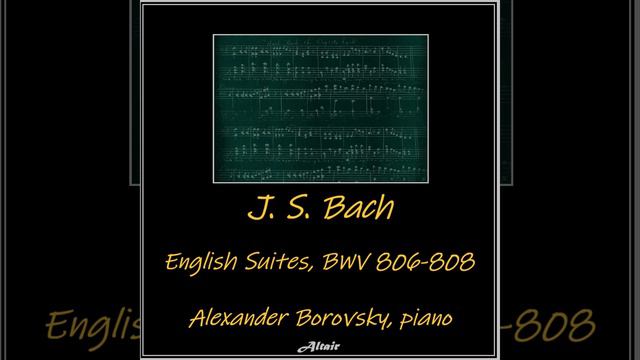 English Suite NO.3 in G Minor, BWV 808: I. Prelude смотреть онлайн