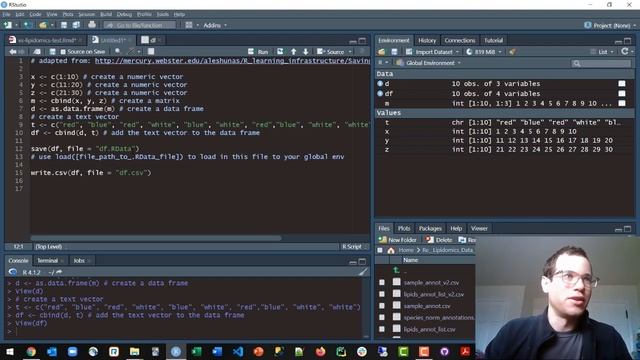 How to Save and Export Data from R смотреть онлайн
