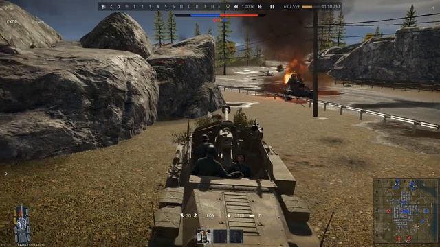 War Thunder. Секрет успешных боев. Как нагибать в "Тундре" смотреть онлайн