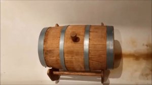 Как правильно вымочить дубовую бочку