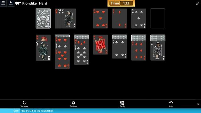 Star Club/Solitaire Dark-Klondike/Game # 02/Microsoft Solitaire Collection смотреть онлайн