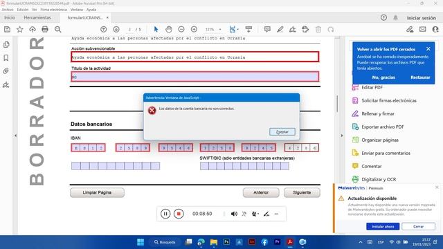 Пошаговое видео, как подать на помощь в 400 евро для украинцев в Каталонии‼️ смотреть онлайн