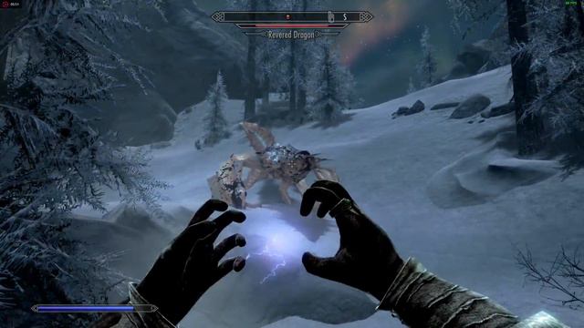 Skyrim Pure Mage gameplay смотреть онлайн
