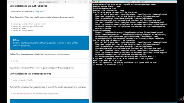 Mastering Ansible : Installation смотреть онлайн