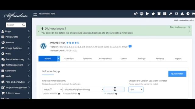 How To Install Wordpress Using D-Sites Hosting Account смотреть онлайн