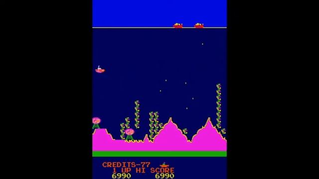 MAME Arcade Game Machine Battle of Atlantis 1981 смотреть онлайн