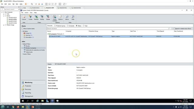 Part 4 - How to Backup and Restore Hyper-V Failover Cluster Virtual Machine by using SCDPM 2019 смотреть онлайн