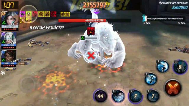 [Marvel Future Fight] Luna Snow T3 ABX / Луна Сноу Т3 БС - 4,206,968 смотреть онлайн