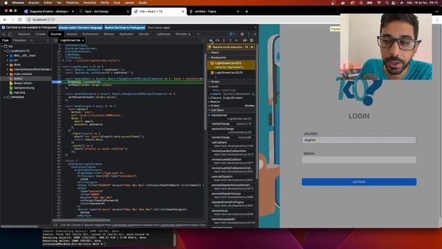 #react [Aula 05] - Utilizando o Google Chrome para ajudar no desenvolvimento смотреть онлайн