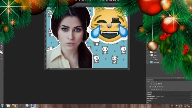 Happy new year//ФОТОШОП///ЮЛИЯ ПУШМАН!!!))) Извините что без музыки((((( смотреть онлайн