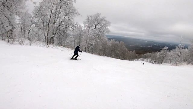 ЧЕРНАЯ ТРАССА | ЛЫЖНИК | ЗАВЬЯЛИХА | GO PRO HERO 7 смотреть онлайн