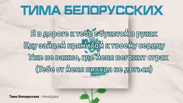 Tima Belorusskih - Nezabudka смотреть онлайн