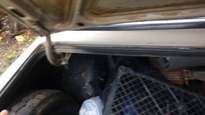 Если вода проникает в багажник авто